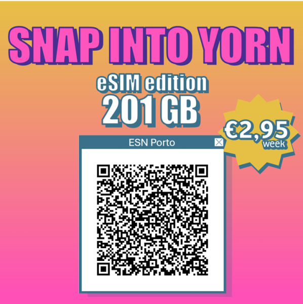 ESN Porto Yorn eSIM QR Code